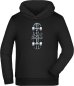 Preview: Hooded sweater skater kids hoodie - skateboard with skateboarding lettering i530